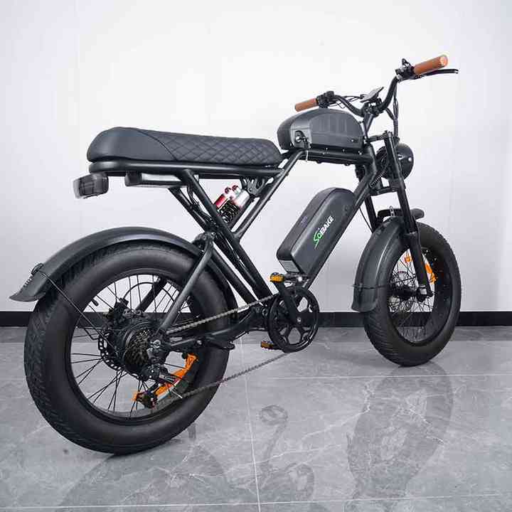 Saibaike Eflash 20” Fat Tire Electric Bike – 1000W Motor, 48V 27Ah Dual Battery, 45KMH, 170KM Range