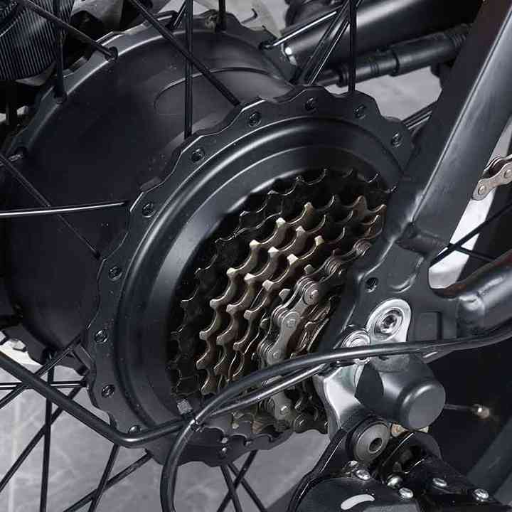Saibaike Eflash 20” Fat Tire Electric Bike – 1000W Motor, 48V 27Ah Dual Battery, 45KMH, 170KM Range