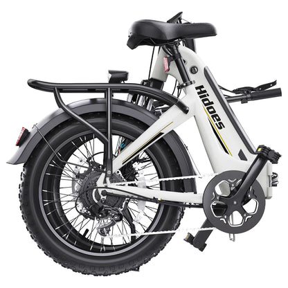 Hidoes BF1 Step-Through Folding Electric Bike – 750W Motor, 25MPH, 20” Tires, Long-Range Battery