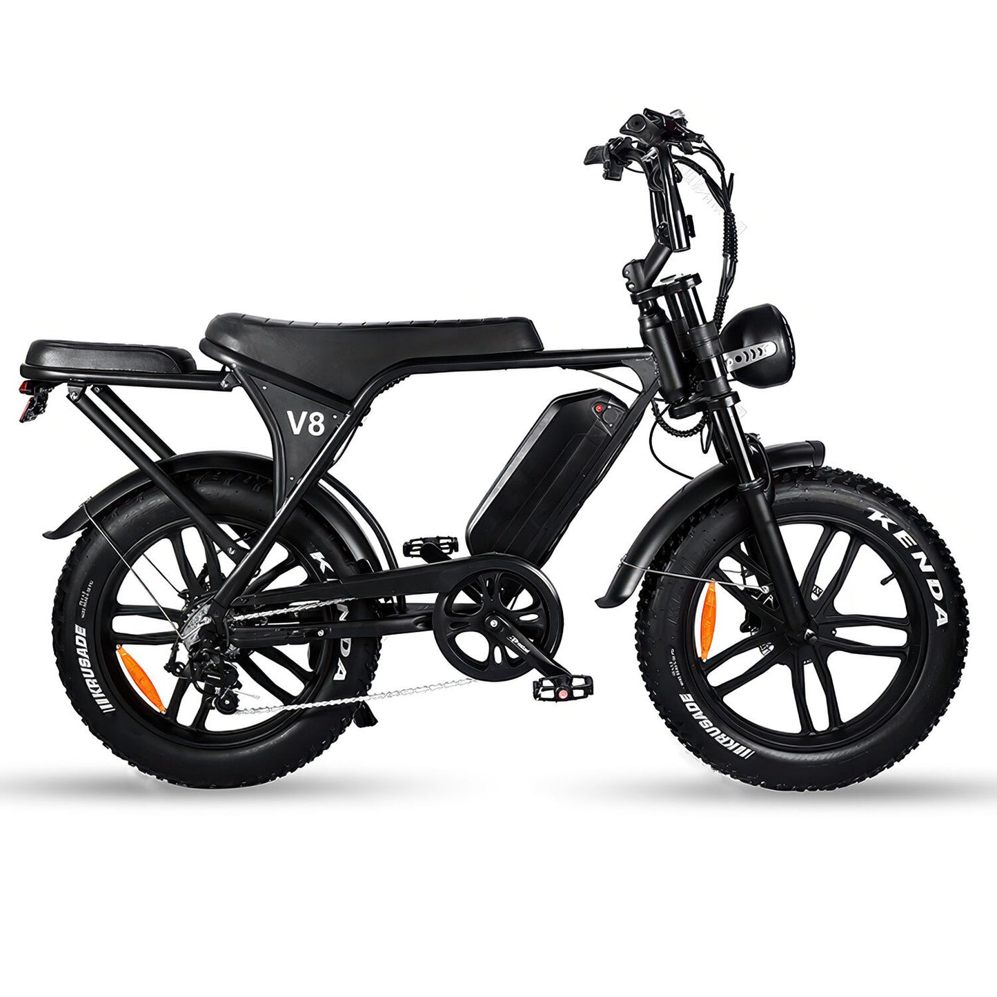 Saibaike FXH-V8 20” Electric Bike – 500W Motor, 48V 15Ah Battery, 30-45KMH, 80KM Range