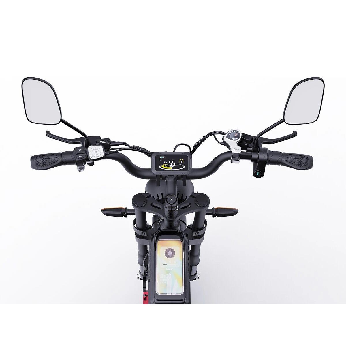 Ridstar Q20 Pro - 2000W Dual Motor E-Bike, 52V 40AH Battery, 20" Fat Tires, Dual Suspension