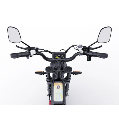 Ridstar Q20 Pro - 2000W Dual Motor E-Bike, 52V 40AH Battery, 20" Fat Tires, Dual Suspension