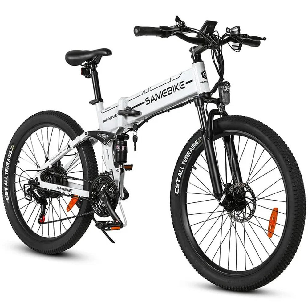 SAMEBIKE LO26-II-FT-YD 26-Inch 900W Electric Mountain Bike, 48V 14AH, SHIMANO 21-Speed latest