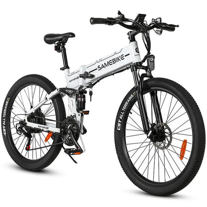 SAMEBIKE LO26-II-FT-YD 26-Inch 900W Electric Mountain Bike, 48V 14AH, SHIMANO 21-Speed latest