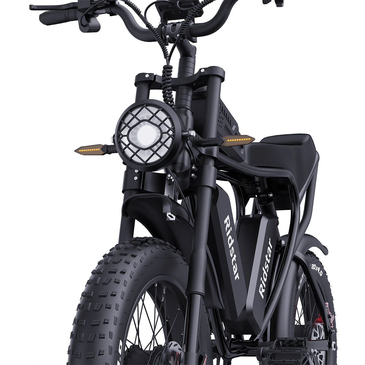 Ridstar Q20 Pro - 2000W Dual Motor E-Bike, 52V 40AH Battery, 20" Fat Tires, Dual Suspension