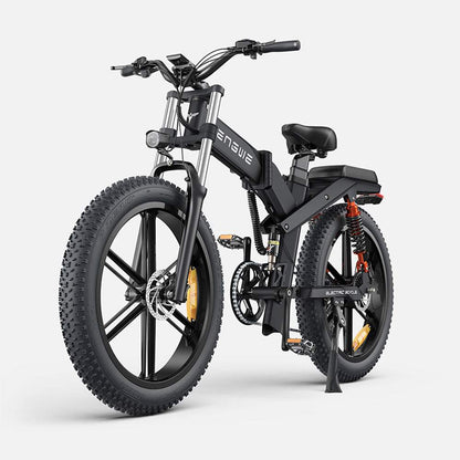 Engwe X26 1000W 26" Fat Bike Foldable E-Mountain Bike Dual Batteries