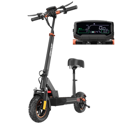iENYRID M4 Pro S+ Max Electric Scooter | 800W Off-Road | 48V 20Ah Battery | 45km/h | 60km Range Tires, Top Speed 28 mph, Range 37 Miles