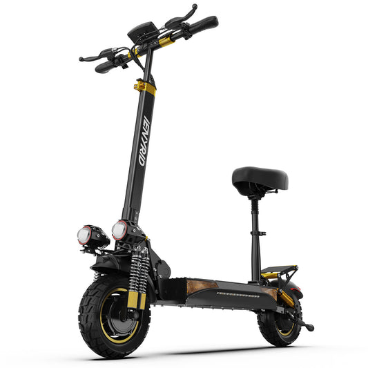 iENYRID ES6 2000W Dual Motor Electric Scooter, 48V 20.8Ah Battery, Off-Road Pneumatic Tires, Top Speed 34Mph, Range 34Miles