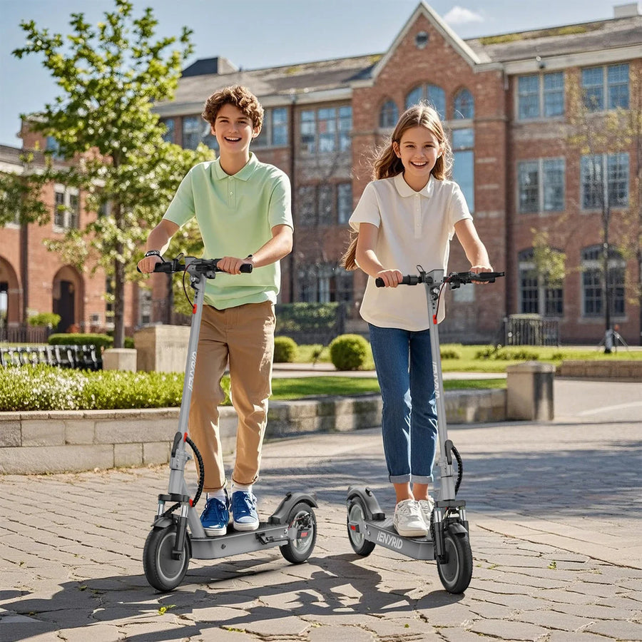 iENYRID M1 500W Electric Scooter, 36V 12.5Ah Battery, 10" Honeycomb Solid Tires, Top Speed 22 mph, Range 22 Miles