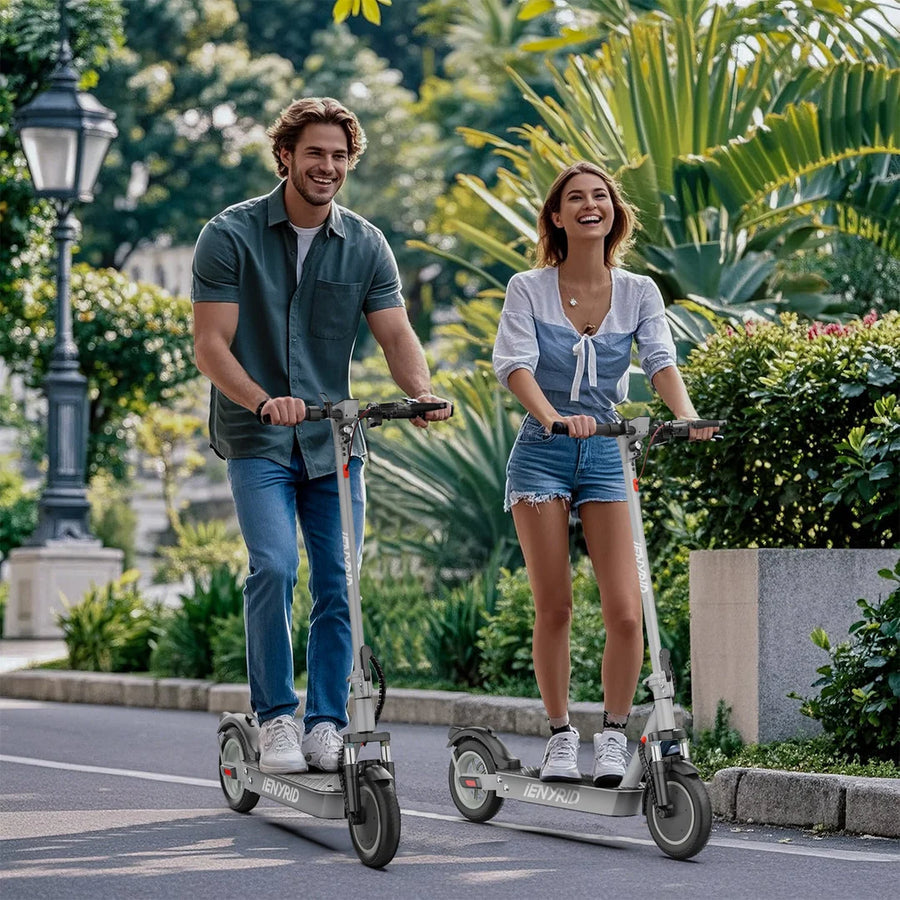 iENYRID M1 500W Electric Scooter, 36V 12.5Ah Battery, 10" Honeycomb Solid Tires, Top Speed 22 mph, Range 22 Miles
