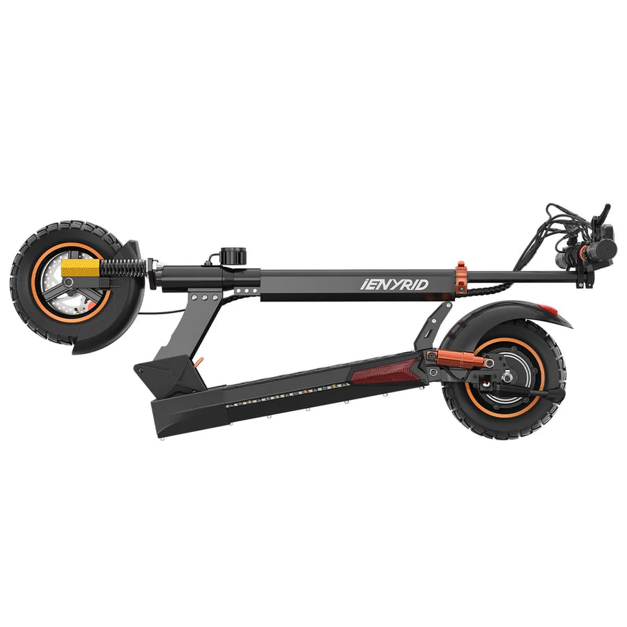 iENYRID M4 Pro S+ 800W Electric Scooter with Seat, 48V 12.5Ah Battery, 10" Off-Road Pneumatic Tires, Top Speed 28 mph, Range 25 Miles