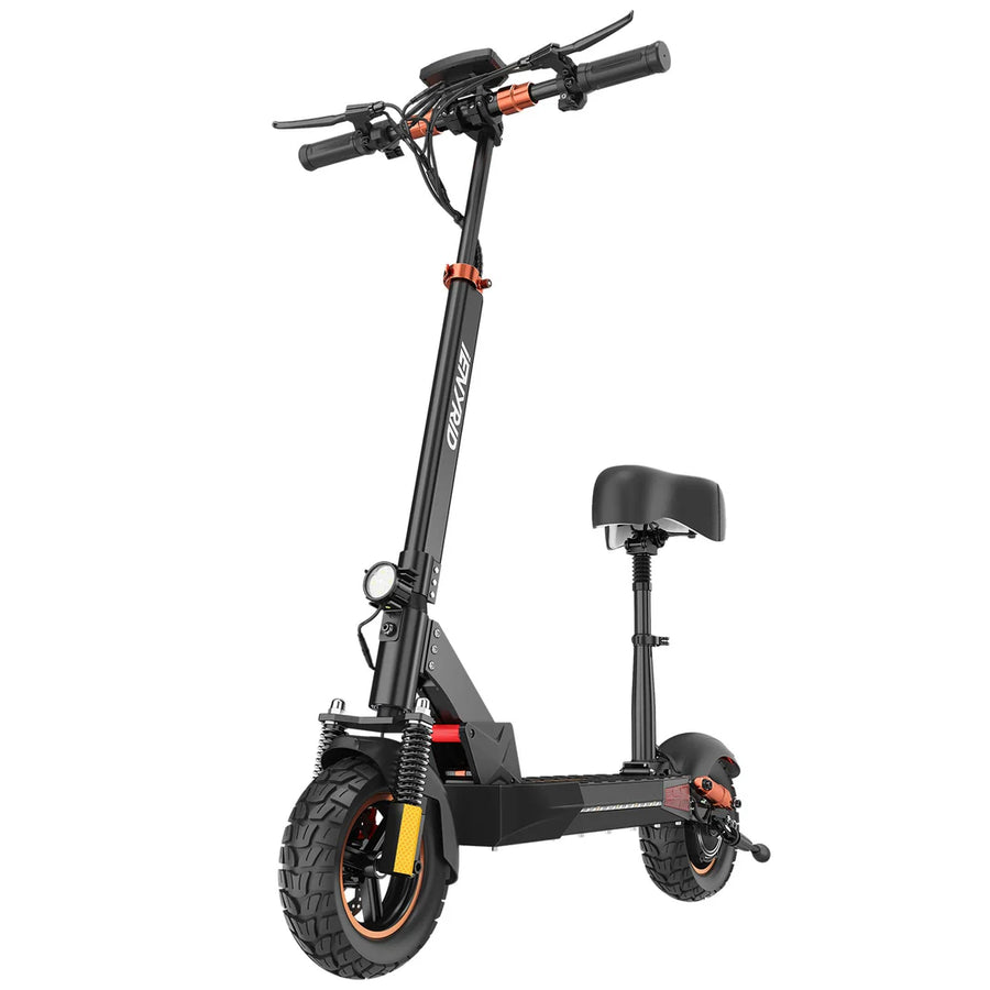 iENYRID M4 Pro S+ 800W Electric Scooter with Seat, 48V 12.5Ah Battery, 10" Off-Road Pneumatic Tires, Top Speed 28 mph, Range 25 Miles