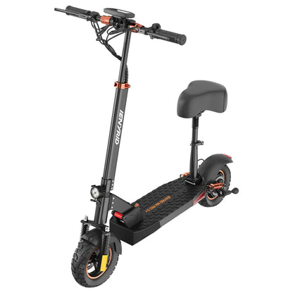 iENYRID M4 Pro S+ 800W Electric Scooter with Seat, 48V 12.5Ah Battery, 10" Off-Road Pneumatic Tires, Top Speed 28 mph, Range 25 Miles