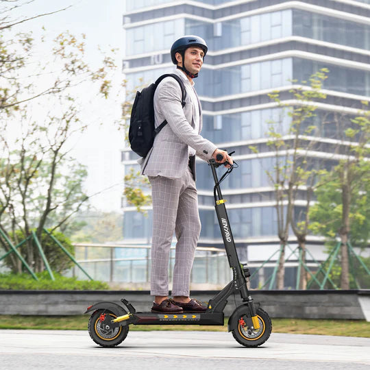 iENYRID M4 Pro S+ 800W Electric Scooter with Seat, 48V 12.5Ah Battery, 10" Off-Road Pneumatic Tires, Top Speed 28 mph, Range 25 Miles