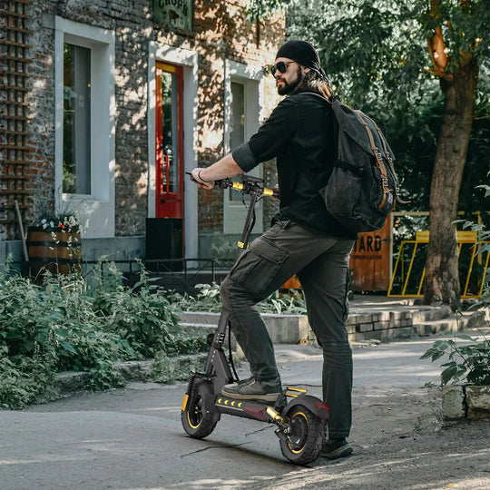 iENYRID M4 Pro S+ 800W Electric Scooter with Seat, 48V 12.5Ah Battery, 10" Off-Road Pneumatic Tires, Top Speed 28 mph, Range 25 Miles