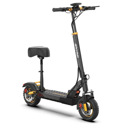 iENYRID M4 Pro S+ 800W Electric Scooter with Seat, 48V 12.5Ah Battery, 10" Off-Road Pneumatic Tires, Top Speed 28 mph, Range 25 Miles
