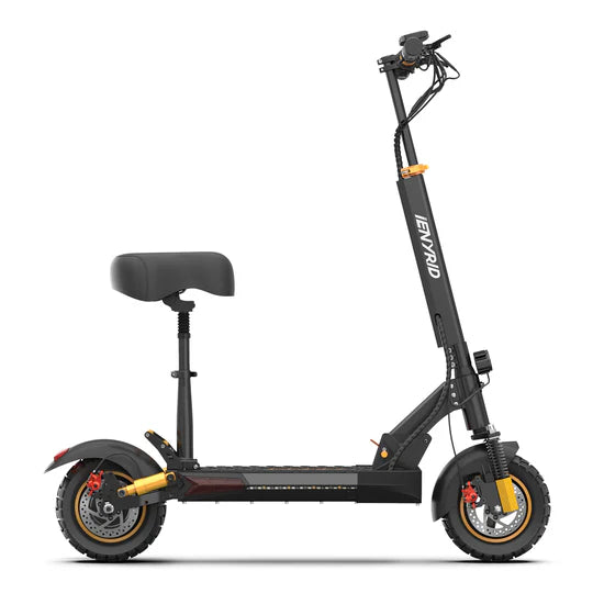 iENYRID M4 Pro S+ 800W Electric Scooter with Seat, 48V 12.5Ah Battery, 10" Off-Road Pneumatic Tires, Top Speed 28 mph, Range 25 Miles
