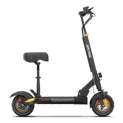 iENYRID M4 Pro S+ 800W Electric Scooter with Seat, 48V 12.5Ah Battery, 10" Off-Road Pneumatic Tires, Top Speed 28 mph, Range 25 Miles