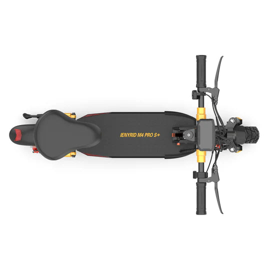iENYRID M4 Pro S+ 800W Electric Scooter with Seat, 48V 12.5Ah Battery, 10" Off-Road Pneumatic Tires, Top Speed 28 mph, Range 25 Miles