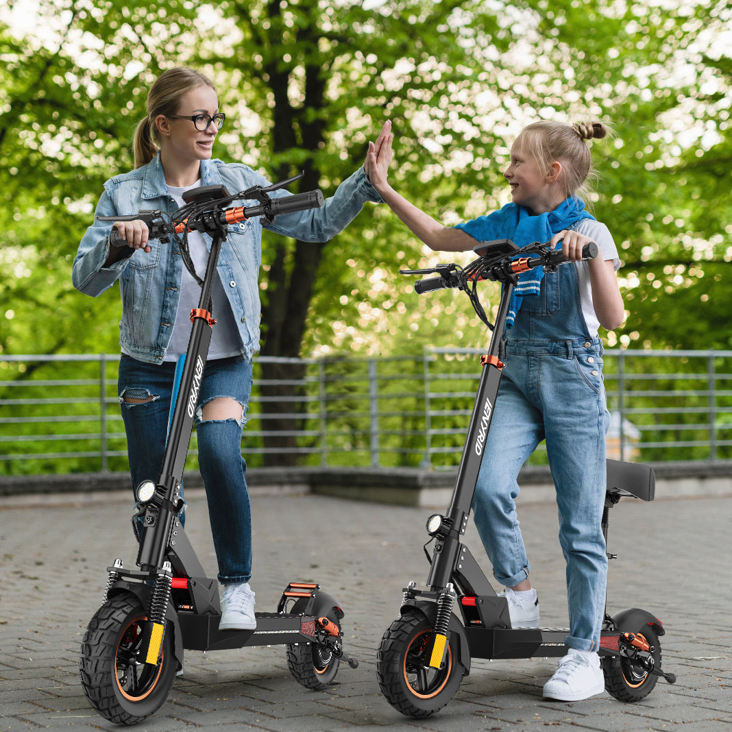 iENYRID M4 Pro S+ Max Electric Scooter | 800W Off-Road | 48V 20Ah Battery | 45km/h | 60km Range Tires, Top Speed 28 mph, Range 37 Miles