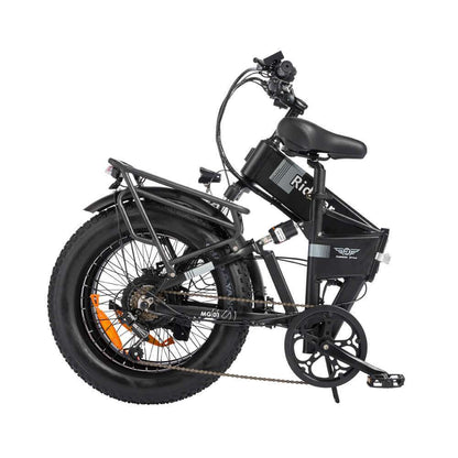 RIDSTAR H20 PRO 2000W Dual Motor Fat Tire Foldable Electric Bike – 48V 23Ah Battery, 70 Miles Range, Dual Disc Brakes, Full Suspension