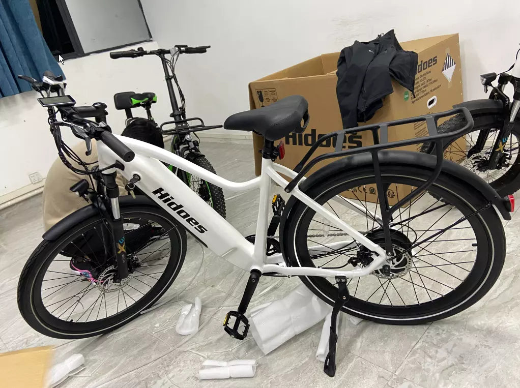 Hidoes BN1 City Commuter Electric Bike – 800W Motor, 48V 13Ah Battery, 40KM/H, 70KM Range