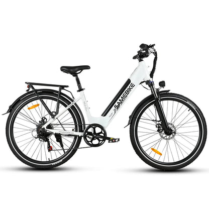 SAMEBIKE RS-A01 Pro 27.5" Electric Bike - 500W Motor, 36V 15Ah Battery, Dual Suspension