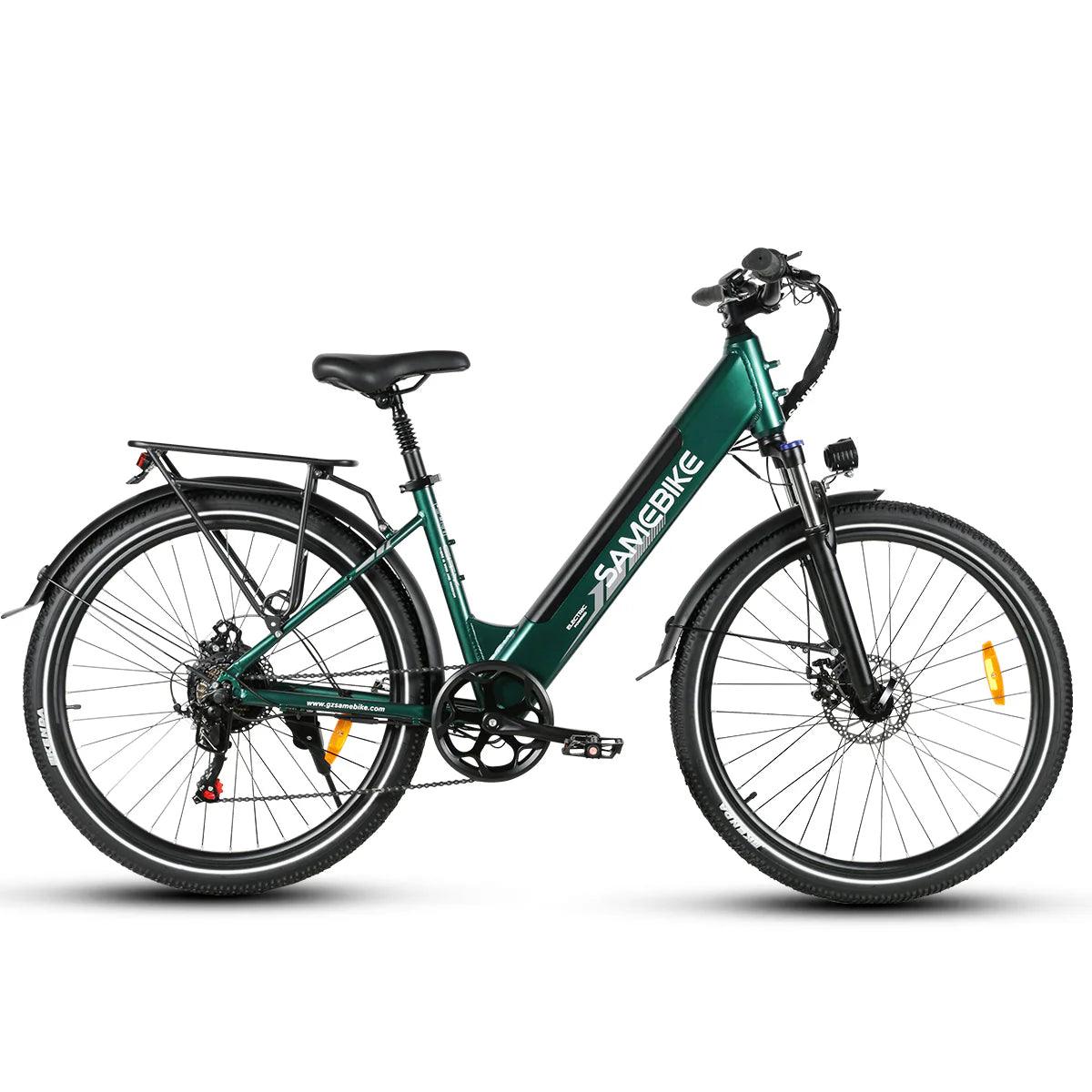 SAMEBIKE RS-A01 Pro 27.5" Electric Bike - 500W Motor, 36V 15Ah Battery, Dual Suspension
